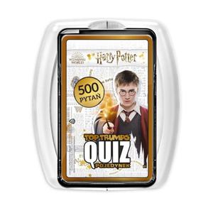 WINNING MOVES GRA TOP TRUMPS QUIZ HARRY POTTER 8+ - 2874775232