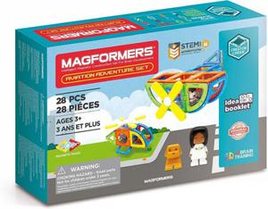 MAGFORMERS KLOCKI MAGNETYCZNE AVIATION ADVENTURE 3+ - 2876434121