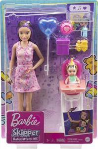 MATTEL BARBIE SKIPPER KLUB OPIEKUNEK KRZESEKO MINI URODZINY GRP40 3+ - 2878131392