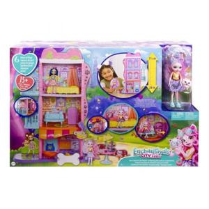 MATTEL ENCHANTIMALS MIEJSKI DOMEK Z KAWIARENK HHC18 4+ - 2874441566