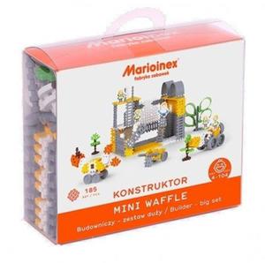 MARIOINEX KLOCKI KONSTRUKCYJNE MINI WAFFLE - BUDOWNICZY ZESTAW DUY 4+ - 2870247117