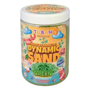 TUBAN PIASEK DYNAMICZNY 1KG ZIELONY 3+ - 2874907756