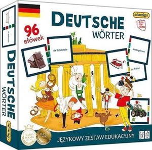 ADAMIGO GRA DEUTSCHE WORTER - JZYKOWY ZESTAW EDUKACYJNY 6+ - 2873642819