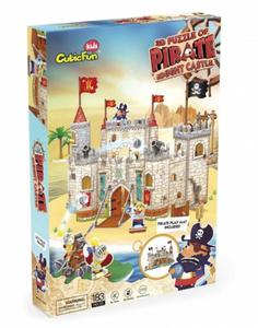 CUBICFUN PUZZLE 3D ZAMEK PIRATW 183 EL. 7+ - 2875526429