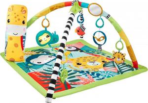 FISHER PRICE MATA EDUKACYJNA 3W1 LAS TROPIKALNY HJW08 0M+ - 2877721663