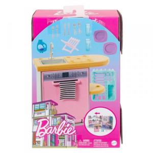 MATTEL MEBLE I AKCESORIA BARBIE KUCHNIA HJV34 3+ - 2878131490