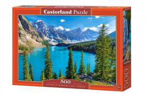 CASTOR 500 EL. JEZIORO MORAINE KANADA PUZZLE 9+ - 2878392119