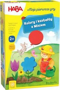 HABA GRA MOJE PIERWSZE GRY - KOLORY I KSZTATY Z MISIEM 2+ - 2874068274