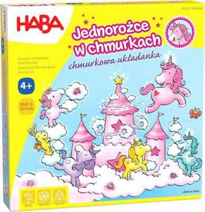 HABA GRA JEDNOROCE W CHMURKACH UKADANKA 4+ - 2874068277