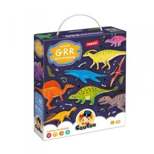 CZUCZU PUZZLE 60 EL. GRR DINOZAURY 4+ - 2874283970