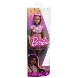 MATTEL BARBIE FASHIONISTAS LALKA W SERDUSZKOWEJ SUKIENCE HJT04 3+ - 2878131529