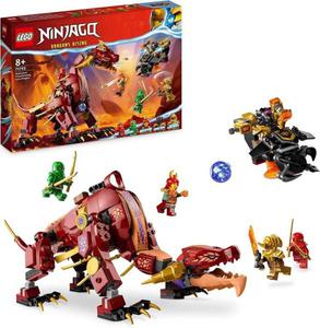 LEGO NINJAGO LAWOWY SMOK ZMIENIAJCY SI W FAL OGNIA 71793 8+ - 2877835101