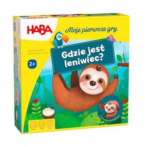 HABA GRA MOJE PIERWSZE GRY - GDZIE JEST LENIWIEC? 2+ - 2875326148