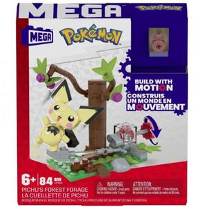 MEGA BLOKS ZESTAW KONSTRUKCYJNY POKEMON LENA PRZYGODA PIKATCHU HPB59 6+ - 2875526556