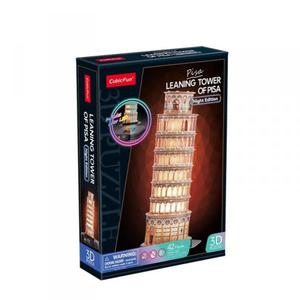 CUBICFUN PUZZLE 3D LED KRZYWA WIEA W PIZIE (WERSJA NOCNA) 42EL. 8+ - 2878392192