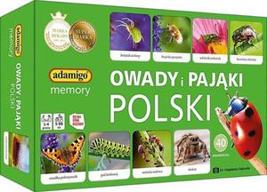 ADAMIGO GRA OWADY I PAJKI POLSKI MEMORY 5+ - 2877577753