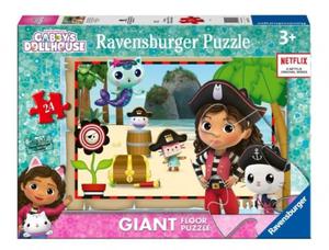 RAVENSBURGER 24EL. GIGANT KOCI DOMEK GABI PUZZLE 3+ - 2875885005