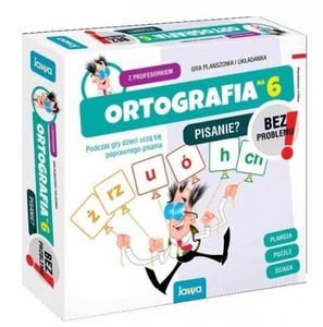 JAWA GRA ORTOGRAFIA NA 6 Z PROFESORKIEM 6+ - 2875885083