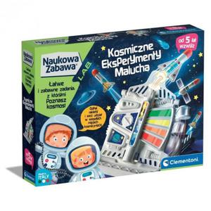 CLEMENTONI ZESTAW KOSMICZNE EKSPERYMENTY MALUCHA 5+ - 2878392223