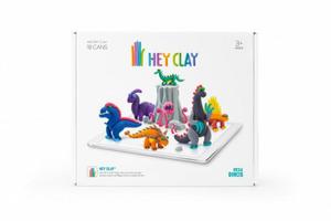 TM TOYS HEY CLAY MASA PLASTYCZNA MEGA DINOS 3+ - 2878017453