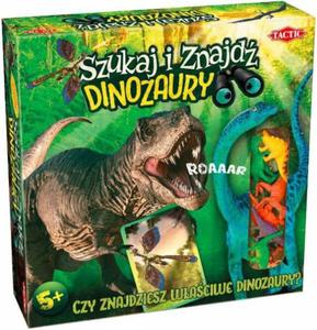 TACTIC GRA SZUKAJ I ZNAJD: DINOZAURY 5+ - 2875999091