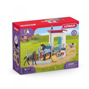 SCHLEICH BOKS DLA KONI Z KLACZ I REBAKIEM 42611 3+ - 2878017482