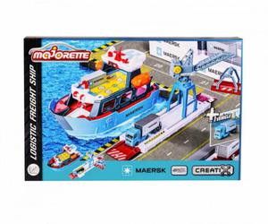 MAJORETTE ZESTAW MAERSK + 1 POJAZD 5+ - 2877144223