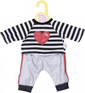 ZAPF UBRANKO STRJ SPORTOWY W PASKI DOLLY MODA DLA LALKI BABY BORN 3+ - 2877144323