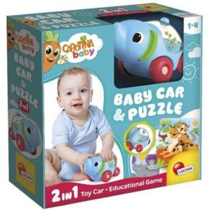 LISCIANI SAMOCHODZIK SO I PUZZLE - CAROTINA BABY 12M+ - 2877835253