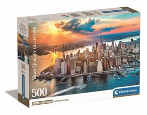 CLEMENTONI 500 EL. COMPACT NEW YORK 35543 PUZZLE 10+ - 2878849573