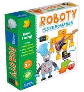 GRANNA GRA ROBOTY SZNUROWANKA 3+ - 2878017523