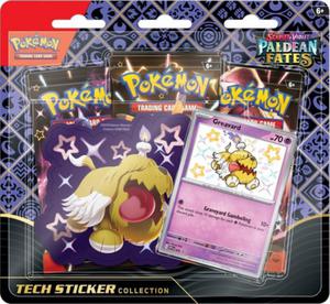 POKEMON TCG KARTY PALDEAN FATES TECH STICKER GREAVARD 6+ - 2878392388