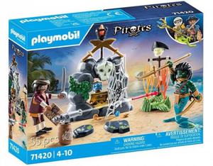 PLAYMOBIL PIRATES POSZUKIWANIA SKARBU 71420 4+ - 2878017647