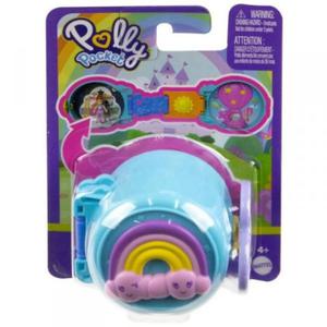 MATTEL POLLY POCKET KOMPAKTOWY MINIZESTAW, NIEBIESKI HRD74 3+ - 2878131822