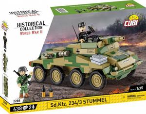 COBI HISTORICAL COLLECTION SD.KFZ. 234/3 STUMMEL 438EL. 8+ - 2878392511