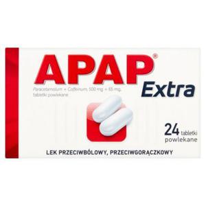 Apap Extra, 24 tabletki powlekane - 2874248404