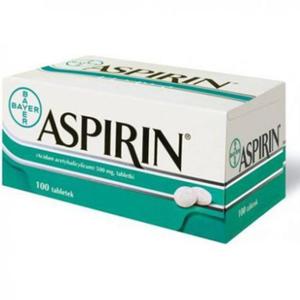Aspirin 500 mg, 100 tabletek - 2874248487