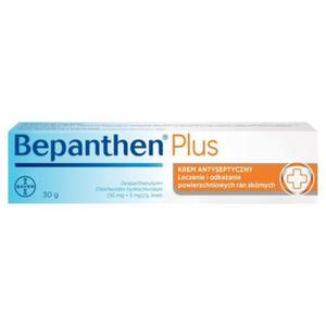 Bepanthen Plus Krem antyseptyczny 50 mg + 5 mg 30 g - 2874248539