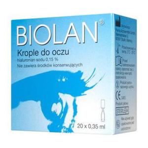 Biolan 0,15% krop.dooczu 20minimswa0,35ml - 2874248566