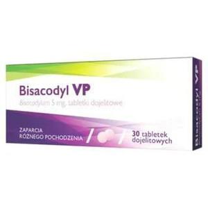 Bisacodyl VP 5 mg, 30 tabletek - 2874248611