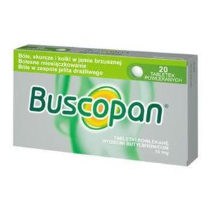 Buscopan tabl. 10 mg 20 tabl. - 2874248680