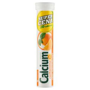 Calcium 300 +Vit.C, 20 tabletek musujcych - 2874248689