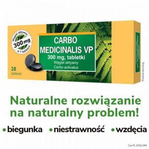 Carbo medicinalis VP, 20 tabletek - 2874248717