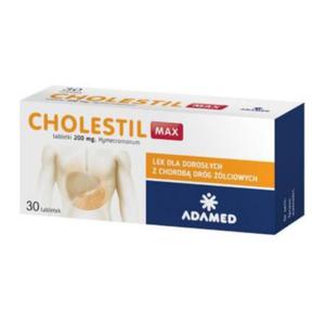 Cholestil Max 200 mg, 30 tabletek - 2874248762