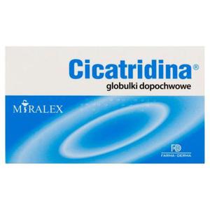 Cicatridina 5 mg Wyrb medyczny globulki dopochwowe 10 x 2 g - 2877127676