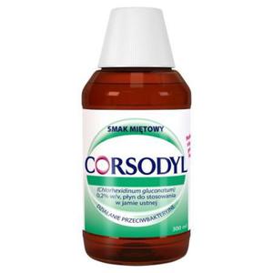 Corsodyl Pyn do stosowania w jamie ustnej 0,2 % w/v smak mitowy 300 ml - 2874248829