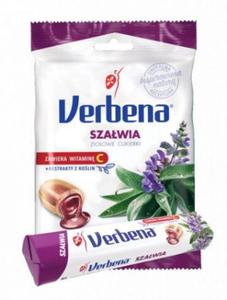 Verbena Szawia, zioowe cukierki, 60 g - 2875096938