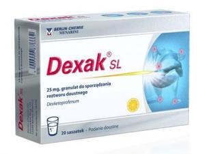 Dexak SL 25 mg x 20 sasz. (Import rwnolegy) - 2874248911