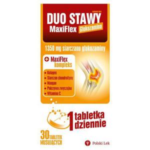 Duo Stawy MaxiFlex Glukozamina 30 tabletek musujcych - 2874249002