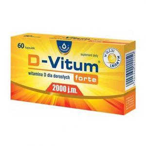 D-Vitum forte 2000 j.m. 60 kapsuek - 2874249044